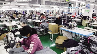 湘南紡織基地牛仔服飾企業全面復工，日用品銷售同步回暖